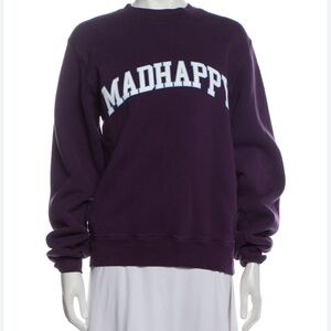 MadHappy crewneck sweatshirt size medium